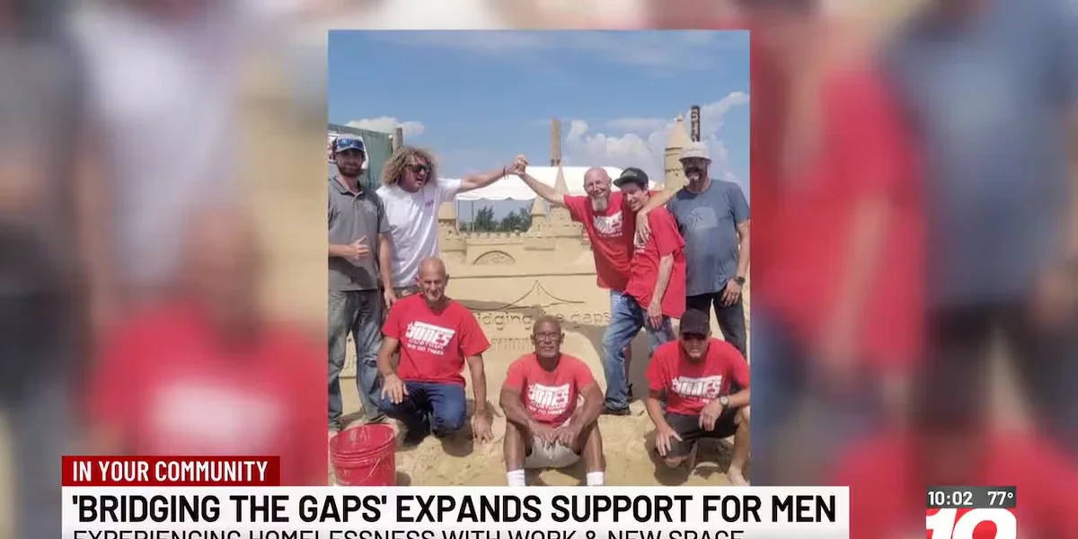 Bridging the Gaps expands support for men experiencing homelessness with work & new space
